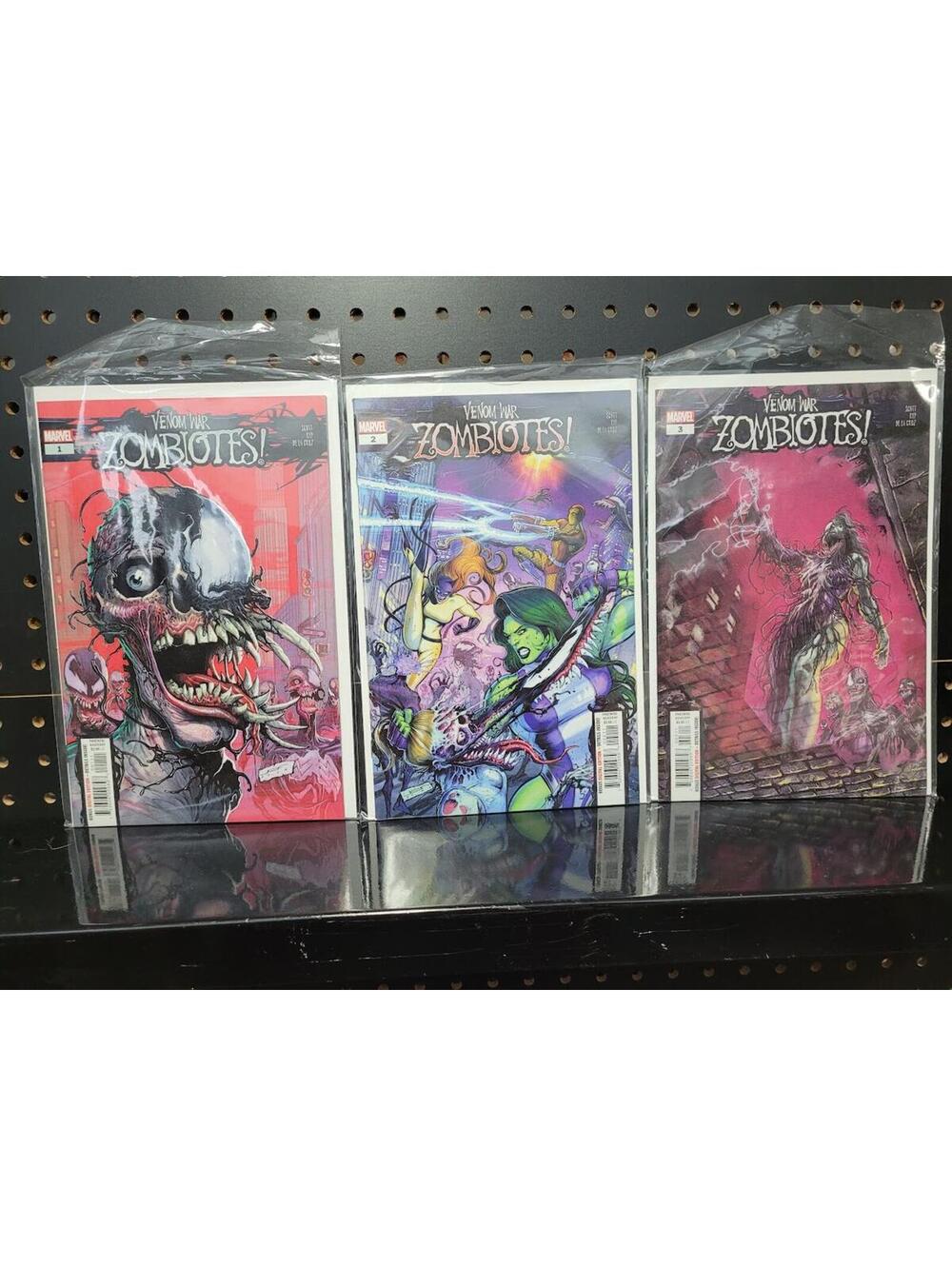 Venom War: Zombiotes #1-3 Complete Set Marvel 2024 NM